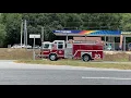 Marion County Fire Rescue Engine 20 and Rescue 20 Responding