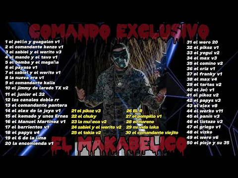 Download MP3 mix el makabelico (2023) #comandoexclusivo #makabelico #rap #viral #elrojo #elrojobelico