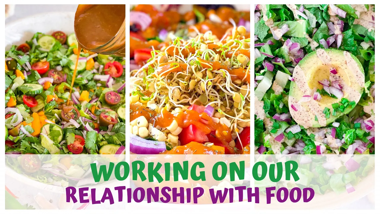 WORKING ON OUR RELATIONSHIP WITH FOOD  RAW VEGAN