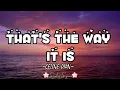 Download Lagu Celine Dion - THAT'S THE WAY IT IS (Lyrics)