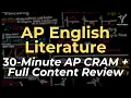 2026 AP Lit Full Review EVERYTHING YOU NEED TO KNOW AP English Literature and Composition