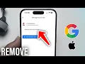 How to REMOVE Google Account from iPhone