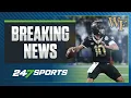 BREAKING Wake Forest star QB Sam Hartman out indefinitely CFB Daily