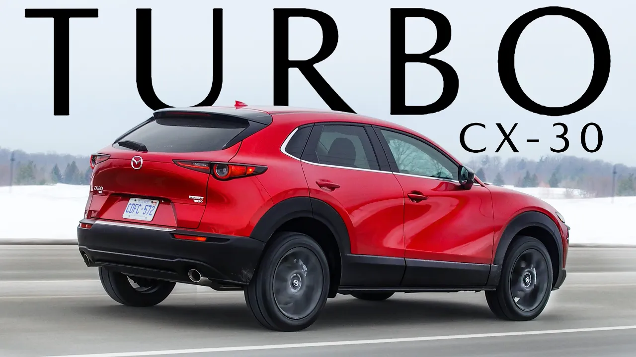 Cover image for Surprising Power and Handling of the 2021 Mazda CX-30 GT TURBO