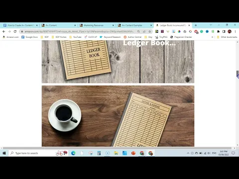 kdp a+ content example