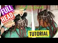 Heart Box Braid Complete Hairstyle Tutorial Explained for full head
