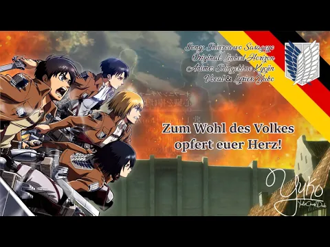 Download MP3 FULL VERSION “Shinzou wo Sasageyo” [German FanCover] 【Shingeki no Kyojin】 ►ATTACK ON TITAN◄