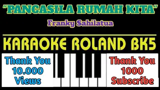 pancasila rumah kita karaoke lirik roland bk5