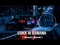 Download Lagu Uska Hi Banana [Slowed+Reverb] - Arijit Singh | NIGHT DRIVE REMIX | 1920 Evil Returns