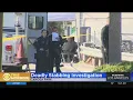 Arrest made after woman stabbed to death outside Canoga Park funeral home