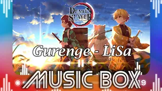 Download [Music Box] Gurenge - LiSa (Demon Slayer) MP3