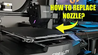 Creality Ender 3 V3 SE - How to replace nozzle Easy way