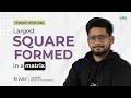 POTD - 2024 Largest Square Formed in a Matrix Problem of the Day GeeksforGeeks Practice