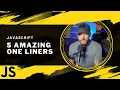 5 JavaScript One Liners That Save You Time