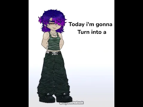 TODAY I’M GONNA TURN INTO A CUTE LITTLE 🎵 (credits to @Kirbycottoncandy89 ‼️)