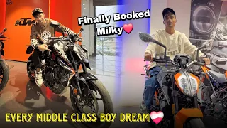 Finally Booked KTM DUKE - Milky❤️