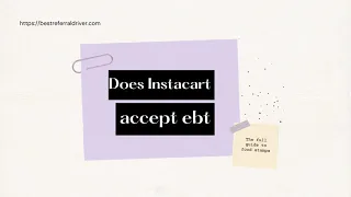 Does Instacart Take EBT 6 Things to Know