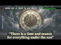 Warning from 10 Years Ago - A Time Season For Everything