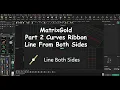 MatrixGold Line From Both Sides