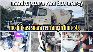 Download modifikasi pembungan angin rem hino 500 biar bunyi seperti bis. air break hino modification MP3