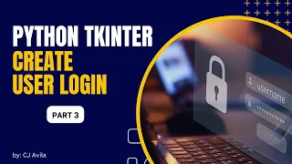 How to create user login in Python Tkinter Part 3