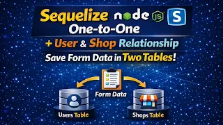Sequelize One-to-One Association in Node js Store One Form Data into Two Tables