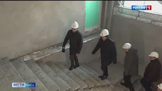 Школа на Космическом проспекте в Омске будет сдана вовремя