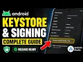 How to activate Android Keystore and signing for release builds - Complete Guide
