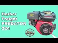 Harbor Freight Predator 224 Minibike Build E1
