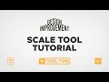 How the Scale Tool Works Adobe Illustrator Tutorial