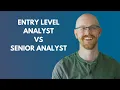 Entry Level vs Mid Level vs Senior Level Data Analyst Responsibilities Salary Education Skills