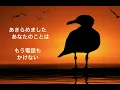 「かもめはかもめ」動画とオカリナ演奏作品＝可愛らしいカモメの動画に癒されます🐓研ナオコさん／歌唱  ♪中島みゆきさん／作詞・曲
