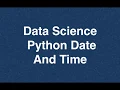 41 Data Science Python Date And Time Online Training Download app from below link