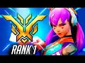 KSAA RANK 1 TANK MAIN - DVA GAMEPLAY OVERWATCH 2 SEASON 2 TOP 500