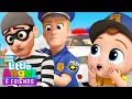 Download Lagu Policeman To The Rescue! | Baby John | Little Angel And Friends Fun Educational Songs