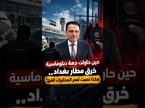 حين حاولت جهة دبلوماسية خرق مطار بغداد هكذا نصبت لهم المخابرات الفخ!