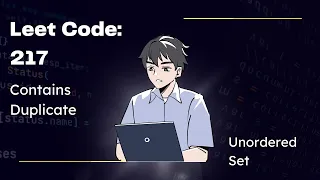 Contains Duplicate LeetCode Problem 217 Easy HashSet Solution Explained