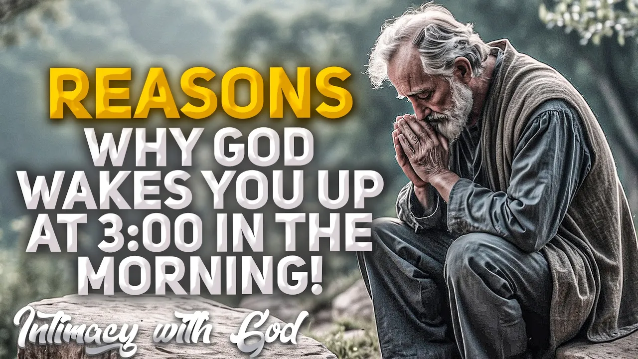 Outline Video This Why God Wakes You up at 3:00 in The Morning! (Christian Motivation)