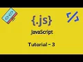 JavaScript Tutorial - 3 In English