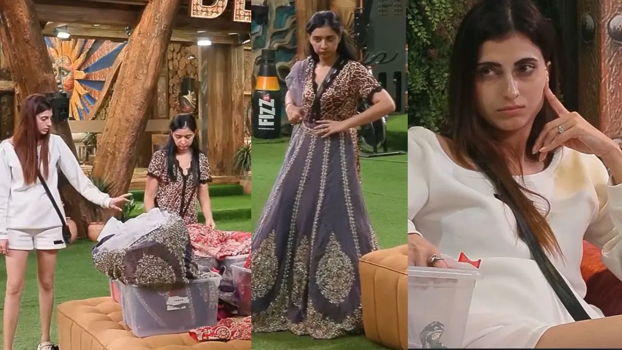 Bigg Boss 19 New Promo: Tanya Ne Farhana Ko Dikhayi Apni WKV Ki Dress, Farhana Ko Hui Jeolously
