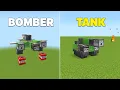 Download Lagu 5+ Military Redstone Builds in Minecraft Bedrock! (Bomber,Tank)