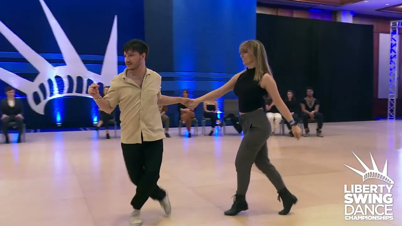 Liberty Swing 2023 All Star Jack & Jill Alec Grant and Mia Primavera