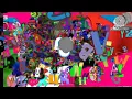 Jumbled letters show