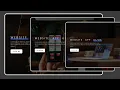On Hover Background Change With HTML CSS JS Modern Hero Section