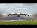 Download Lagu Antonov An-225 Mriya: FULL POWER Takeoff at Leipzig/Halle Airport