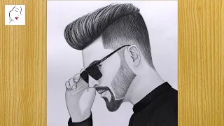 how to draw a boy with glasses for beginners realistic boy pencil sketching the crazy sketcher