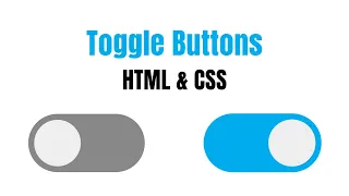How to Create Toggle Button using HTML CSS only Hindi