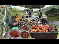 Download Lagu Pork BBQ Sekwa in the Beautiful Place Dhankuta Rajarani View Point Pig and Chicken Leg Piece Cooking
