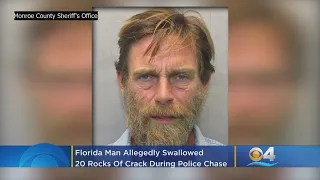 Florida Man Swallows 20 Rocks Of Crack Leads Cops On Chase From Miami To Upper Keys