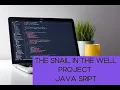 the snail in the well project java script project 2 sololearn java script program khushi ozha